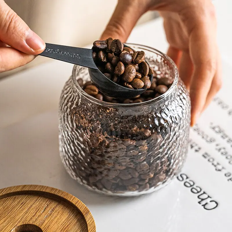Glass Airtight Canister with Wood Lid - Image 5