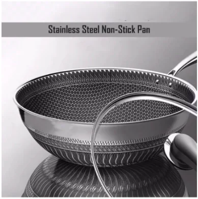 Non-Stick Hex Pan Wok 12.5 inch - Image 5